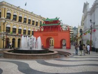Main Square (Leal Senado) in Macau