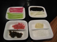 Duck side dishes at Dadong