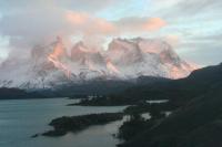 Cuernos (Horns) of Paine - as seen from our hotel room